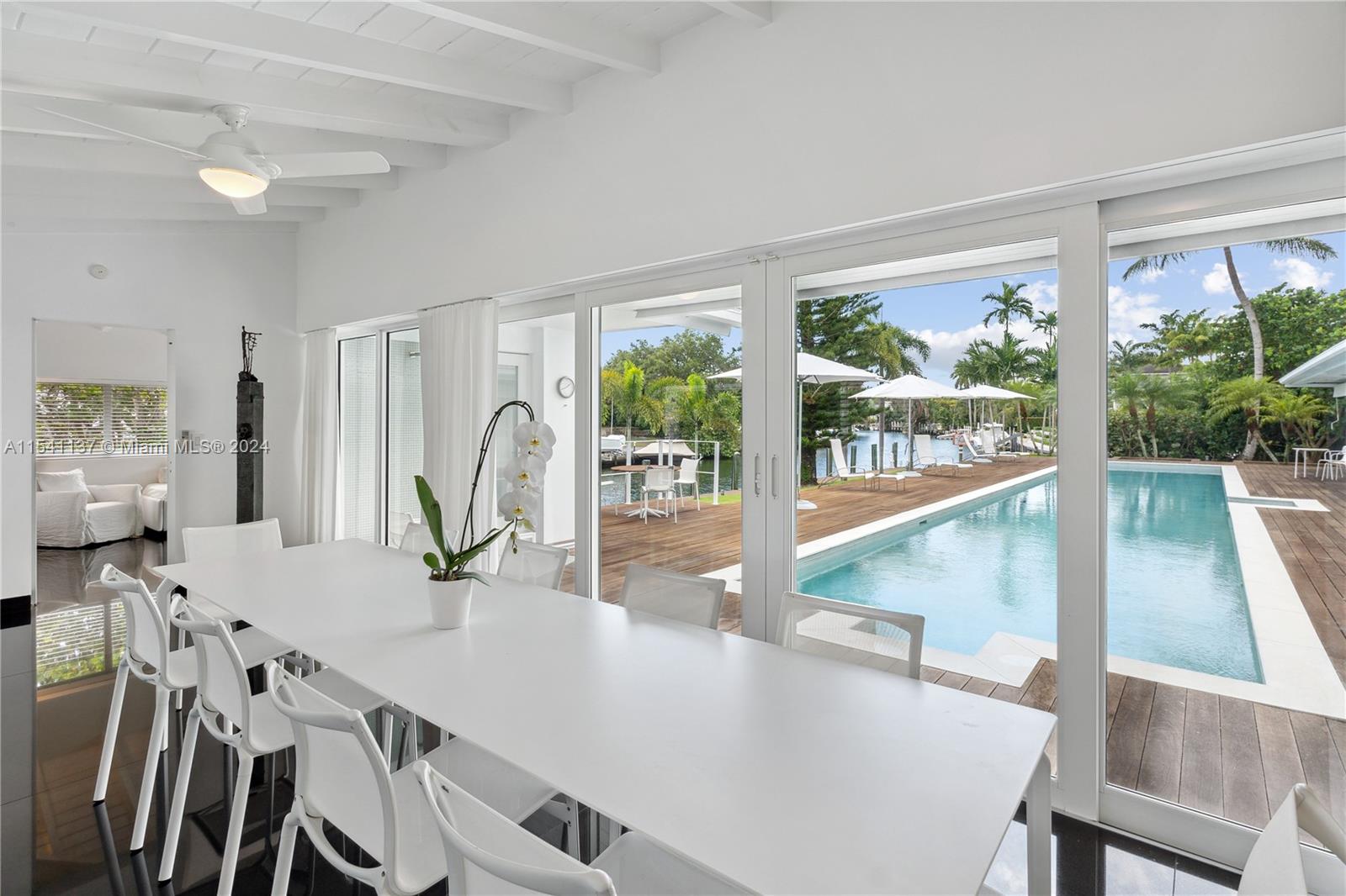 Chef Table Dinning TO POOL