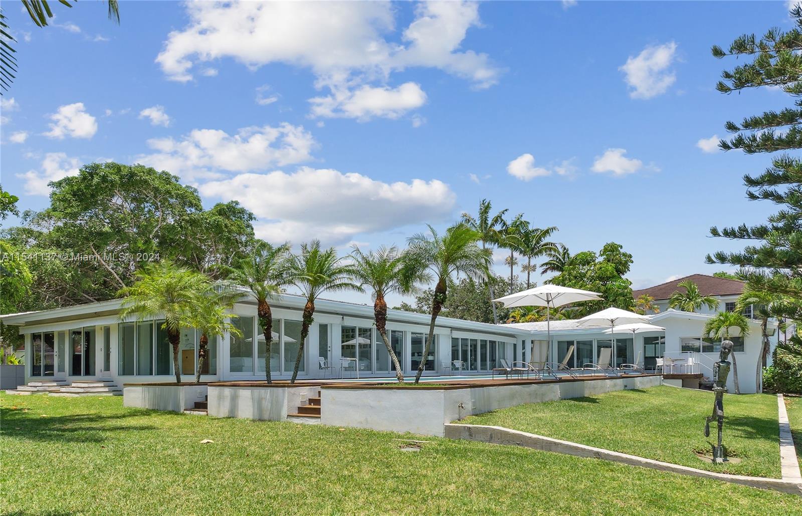 Grounds to Pool from Dock