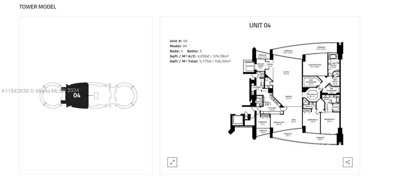 1643 Brickell Ave, Miami, FL, 33129 United States, 4 Bedrooms Bedrooms, ,5 BathroomsBathrooms,Residential,For Sale,Brickell Ave,A11542639