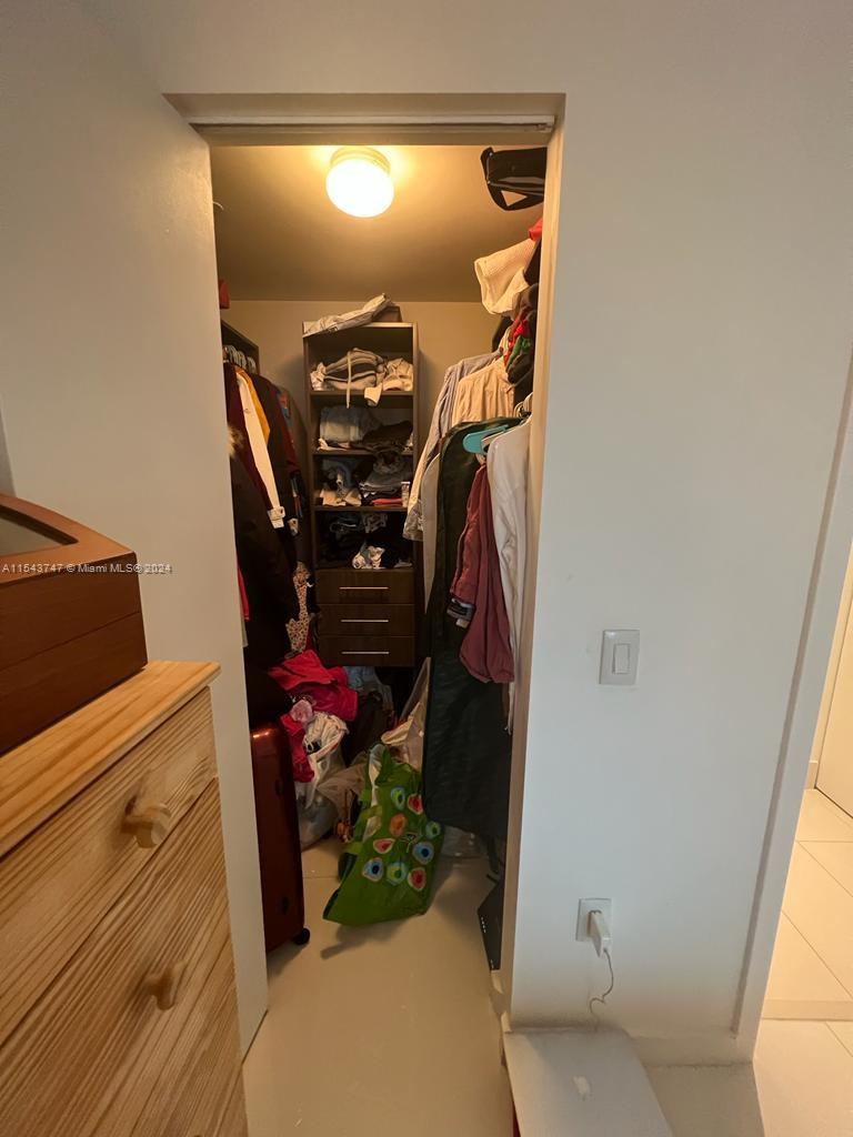 Walk-in closet at Master Bedroom