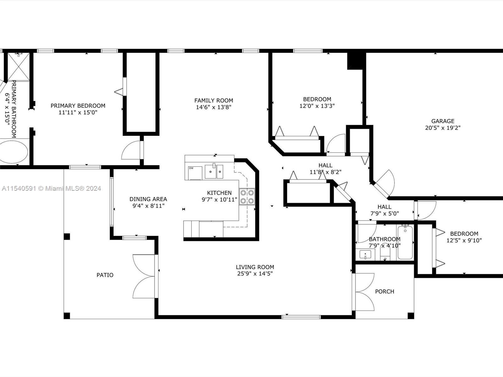 722 Conservation Dr, Weston, FL, 33327 United States, 3 Bedrooms Bedrooms, ,2 BathroomsBathrooms,Residential,For Sale,Conservation Dr,A11540591