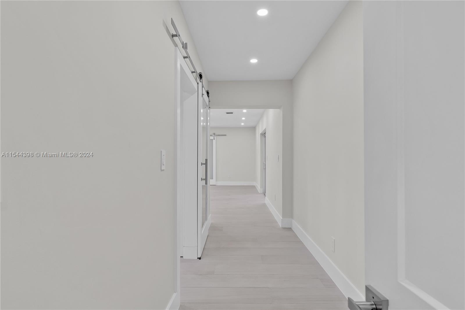 Master bedroom entry