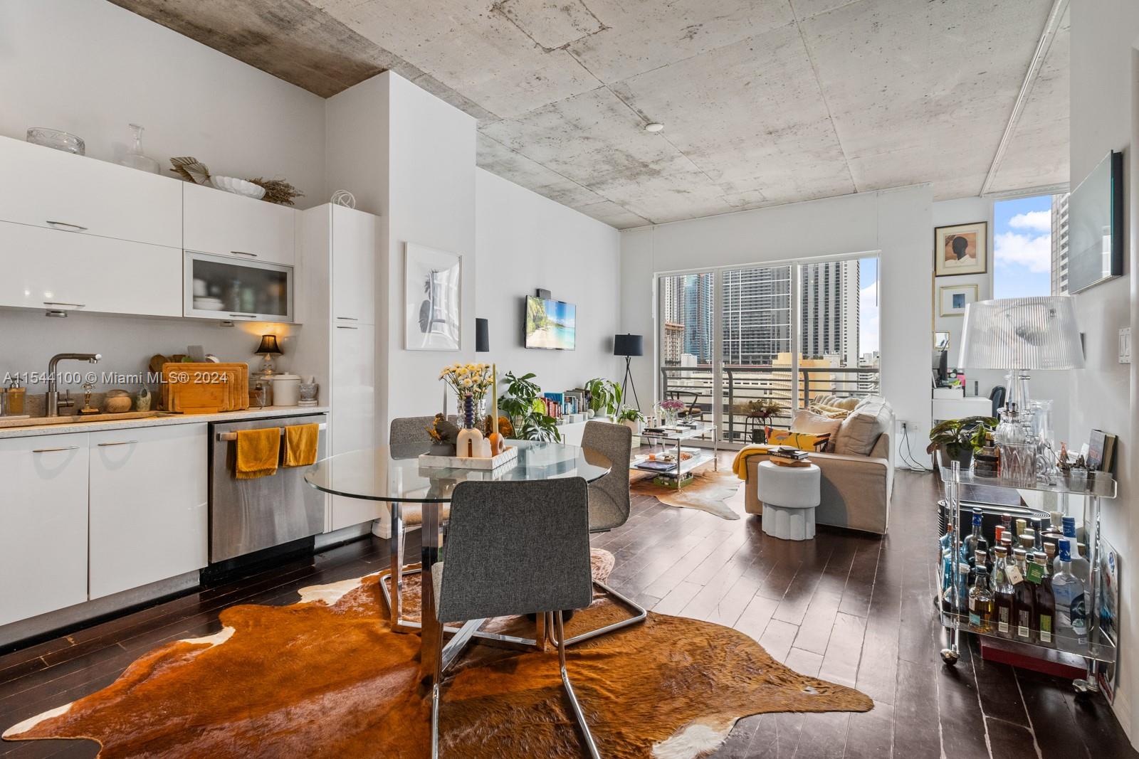 Comfortable dining area