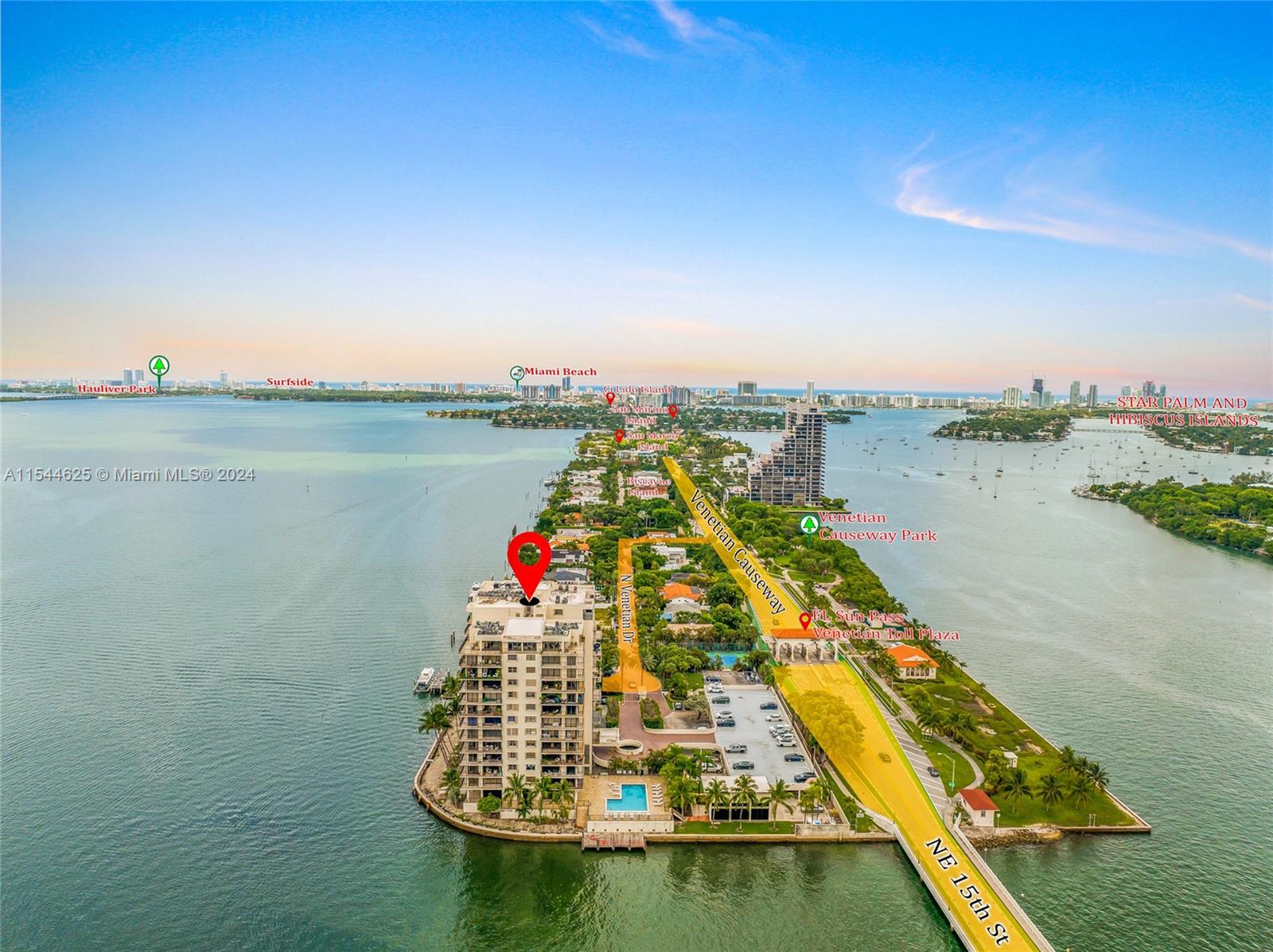 801 N Venetian Dr 1107, Miami, Florida 33139, 2 Bedrooms Bedrooms, ,2 BathroomsBathrooms,Residentiallease,For Rent,801 N Venetian Dr 1107,A11544625