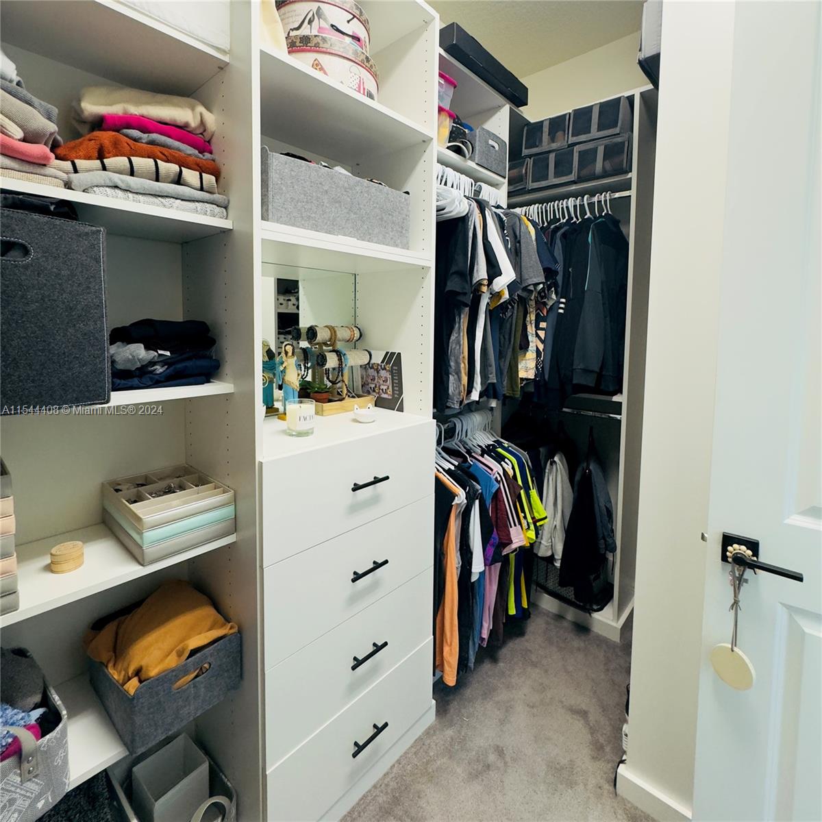 Master bedroom closet