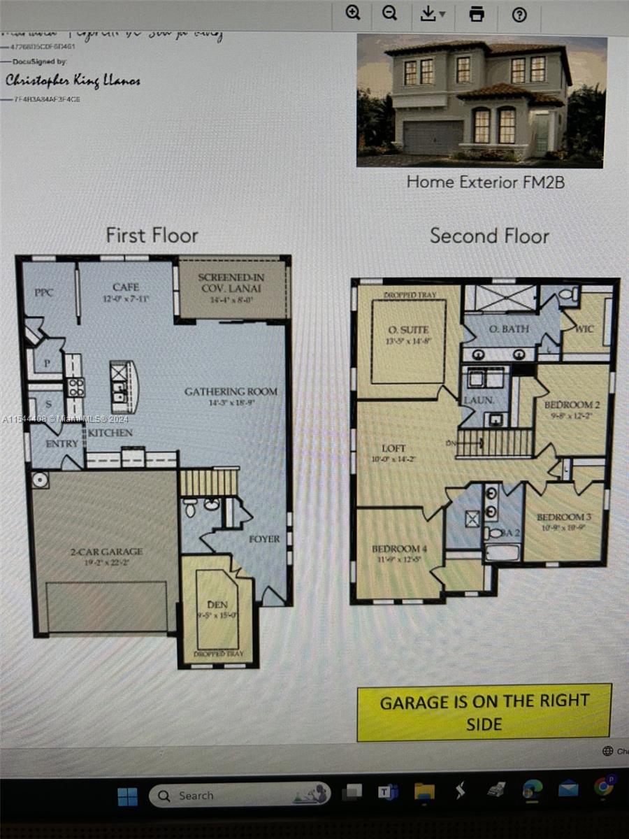 Estm measurements for each area