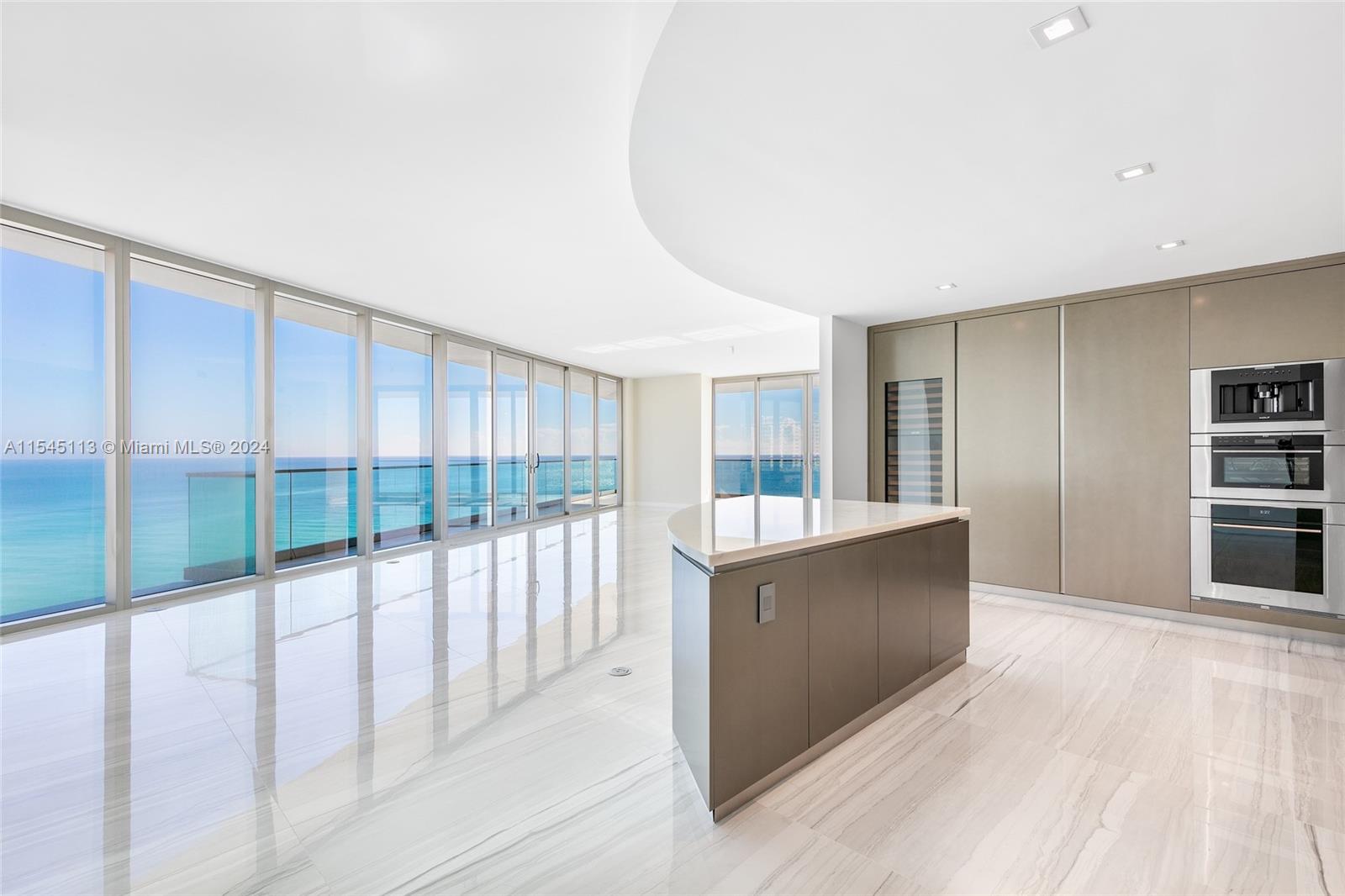 The only 00 line currently under $6 Million. The most in demand line in Residences by Armani Casa. Unit #700 is the northeast corner featuring 4bed/5.5 bath + service with incomparable views of the Atlantic Ocean. Featuring a private foyer and gracious living spaces, this home in the sky has modern & elegant features such as 10 ft. ceilings, 10 foot-deep balconies with summer kitchen, and a sleek European kitchen. Smart residence w/digital thermostat. Impeccable main suite with midnight bar, his & hers baths with breathtaking ocean view, and built out closet. Residents indulge in beach service, full service spa, & private restaurant.