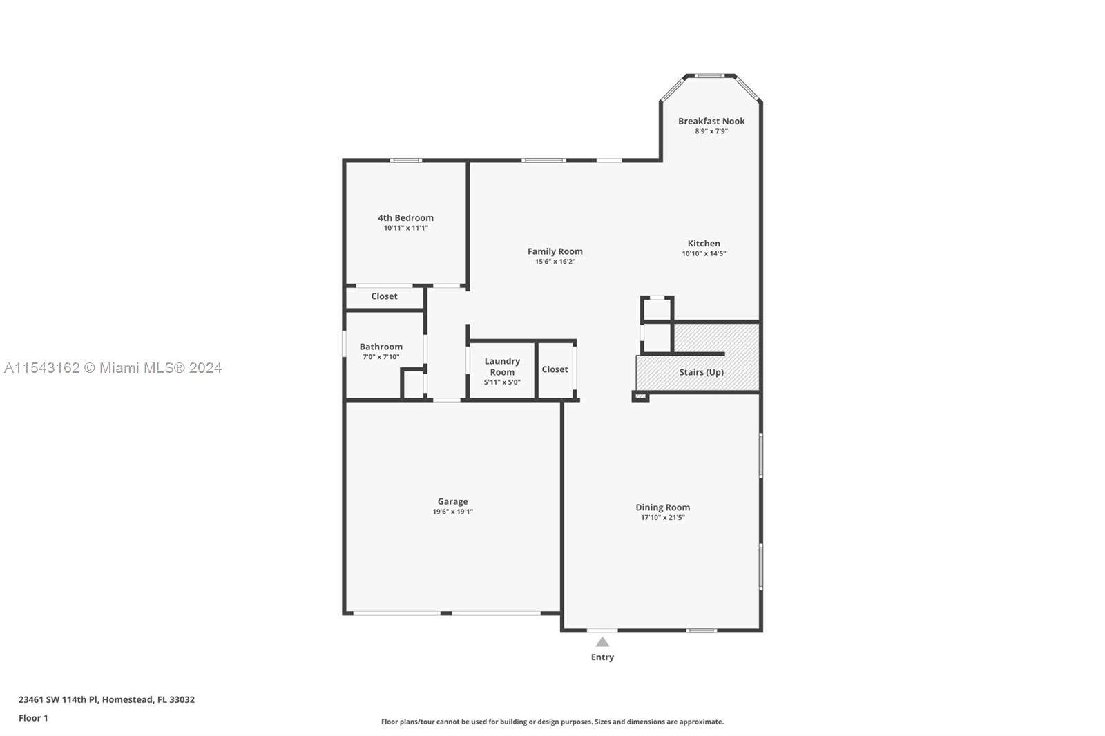 23461 SW 114th Pl, Homestead, Florida 33032, 4 Bedrooms Bedrooms, ,3 BathroomsBathrooms,Residential,For Sale,23461 SW 114th Pl,A11543162