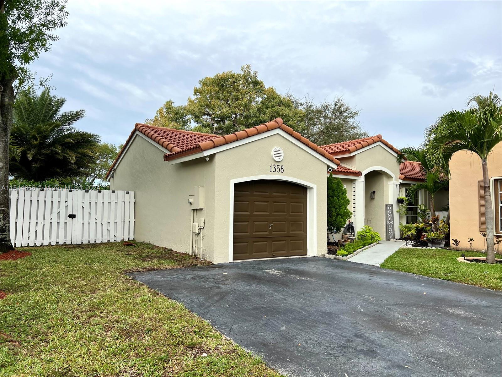 1358 NW 125th Ter, Sunrise, Florida 33323, 3 Bedrooms Bedrooms, ,2 BathroomsBathrooms,Residential,For Sale,1358 NW 125th Ter,A11544856