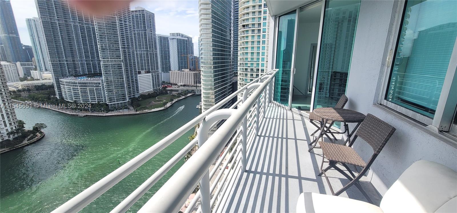 Welcome to your new home in the sky! This is an amazing unit with unobstructed views on the 26th floor from all angles - where the river meets the bay and ocean along with a backdrop of the city skyline. This unit is in pristine condition ready to be decorated with your style. One Miami is in a prime location which allows you to be in the middle of everything but at the same time you'll feel like in your own private retreat. Anything and everything is close by - world famous Miami Beach, mass transportation, shopping centers, restaurants, entertainment, airport, Bayside and much more. First class amenities includes 2 pools, hot tub, sauna, 2 gyms, lounges, conference rooms, party room, valet, security and even a small mini-store in lobby.