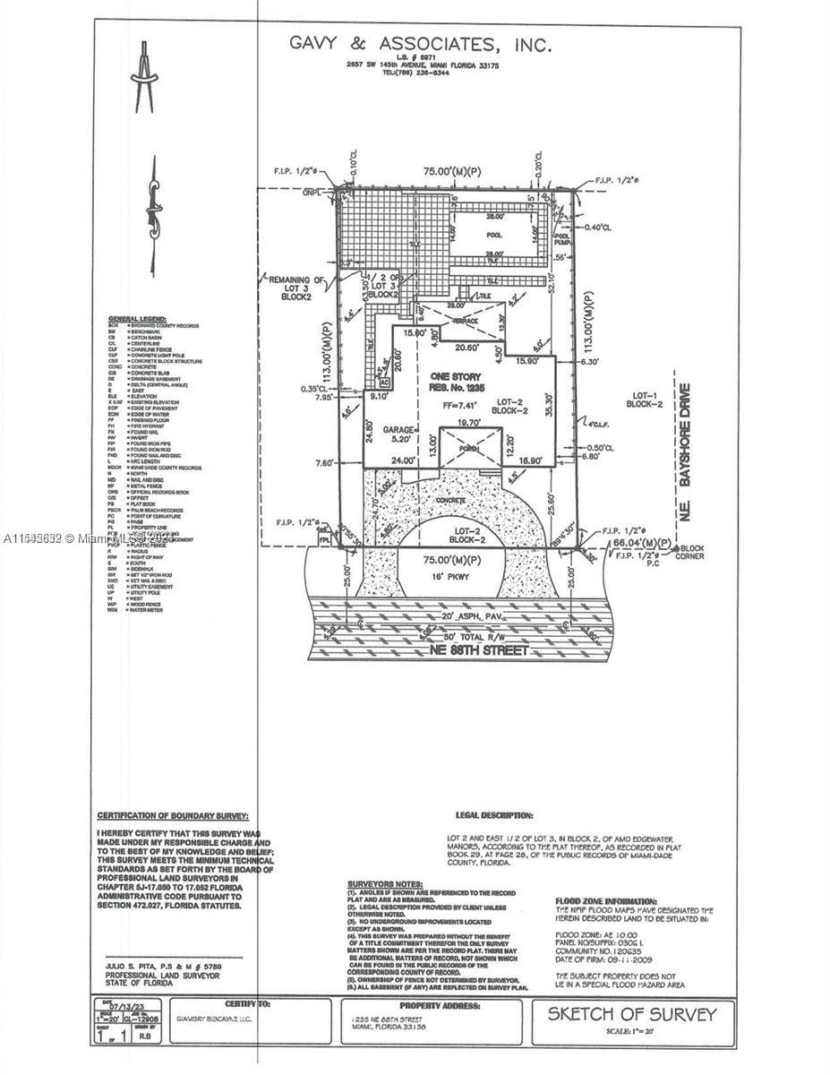1235 NE 88th St, Miami, Florida 33138, 3 Bedrooms Bedrooms, ,2 BathroomsBathrooms,Residential,For Sale,1235 NE 88th St,A11545832