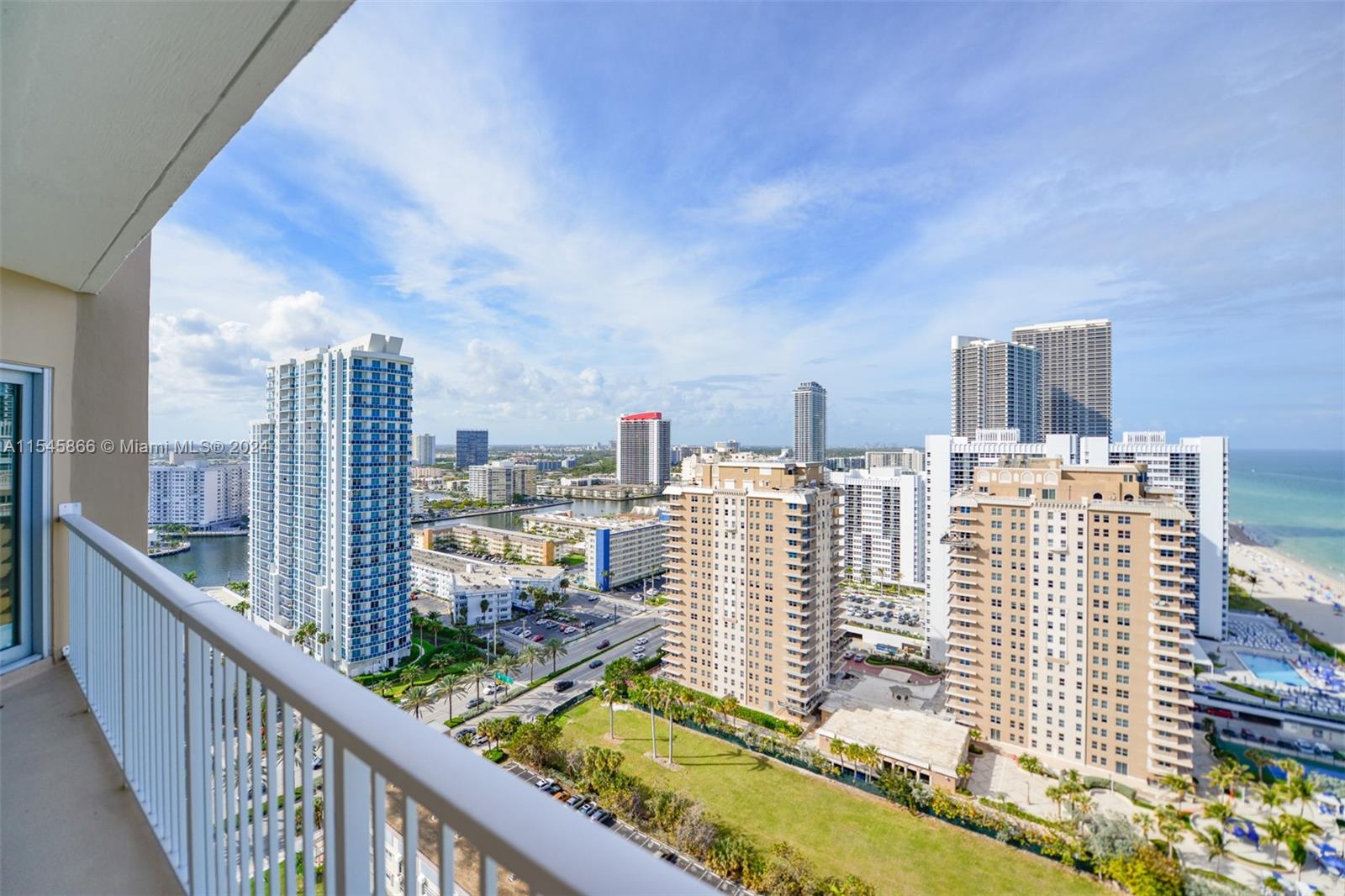 NORTH WEST VIEW FROM BALCONY