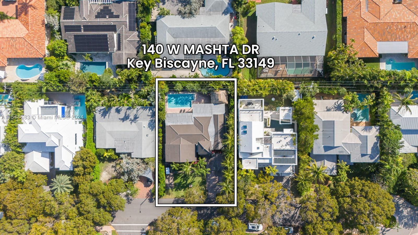 140 W Mashta Dr  For Sale A11544683, FL