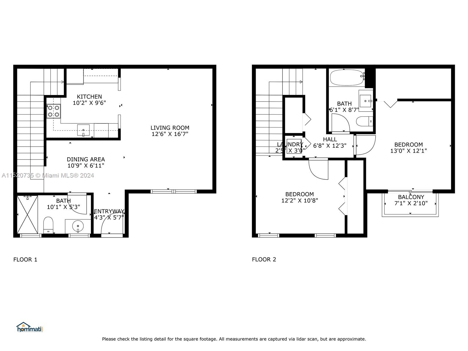 3001 SW 22nd Ter TH-5, Miami, Florida 33145, 2 Bedrooms Bedrooms, ,1 BathroomBathrooms,Residential,For Sale,3001 SW 22nd Ter TH-5,A11520735