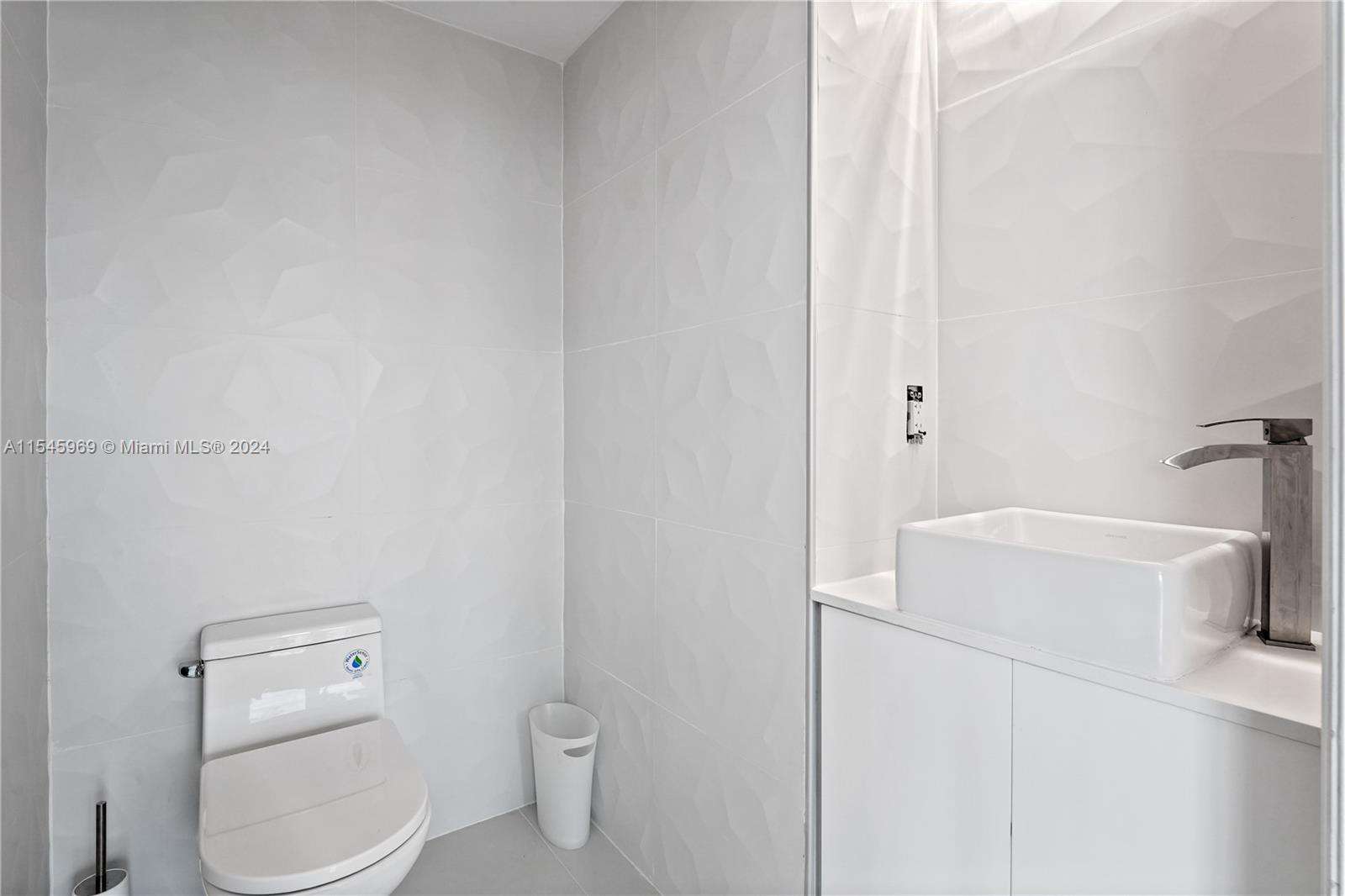 Half bath on lower level