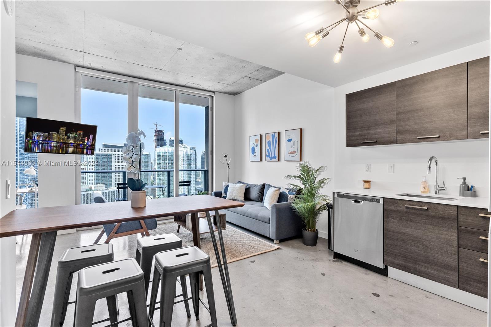 151 SE 1st St 3203, Miami, Florida 33131, 1 Bedroom Bedrooms, ,1 BathroomBathrooms,Residentiallease,For Rent,151 SE 1st St 3203,A11544969