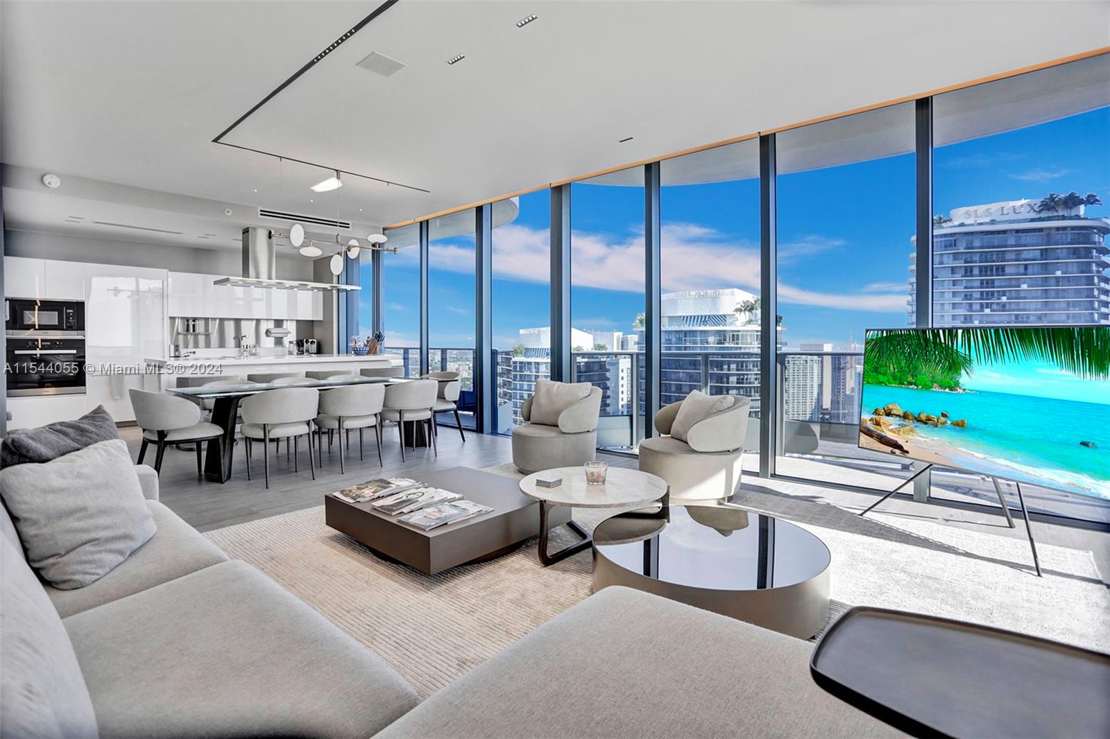1000 Brickell Plz PH5208, Miami, Florida 33131, 3 Bedrooms Bedrooms, ,3 BathroomsBathrooms,Residentiallease,For Rent,1000 Brickell Plz PH5208,A11544055
