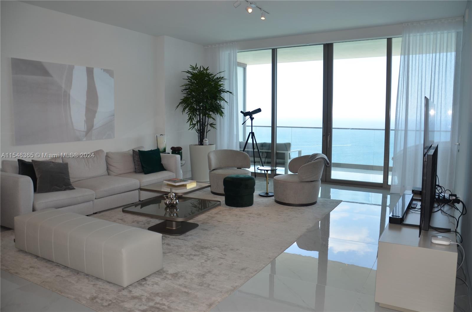 Enjoy this amaizing apartment in Armani Casa located in the heart of Sunny 
isles.Exquisite 3 bed + den apartment stuns with panoramic ocean & city views through 10-foot ceilings & expansive windows. It has luxuries amenities. Ask for 3 to 6 moths rent