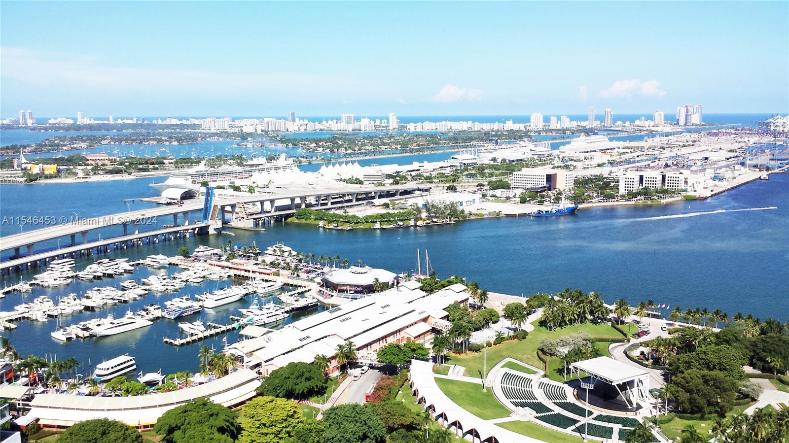 253 NE 2nd St 3707, Miami, Florida 33132, ,1 BathroomBathrooms,Residentiallease,For Rent,253 NE 2nd St 3707,A11546453