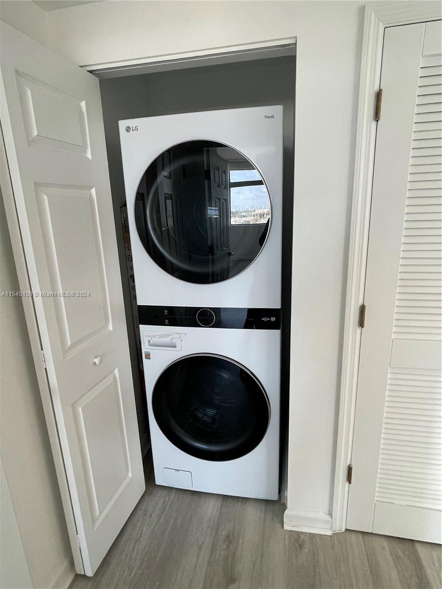 Washer and Dryer in unit
