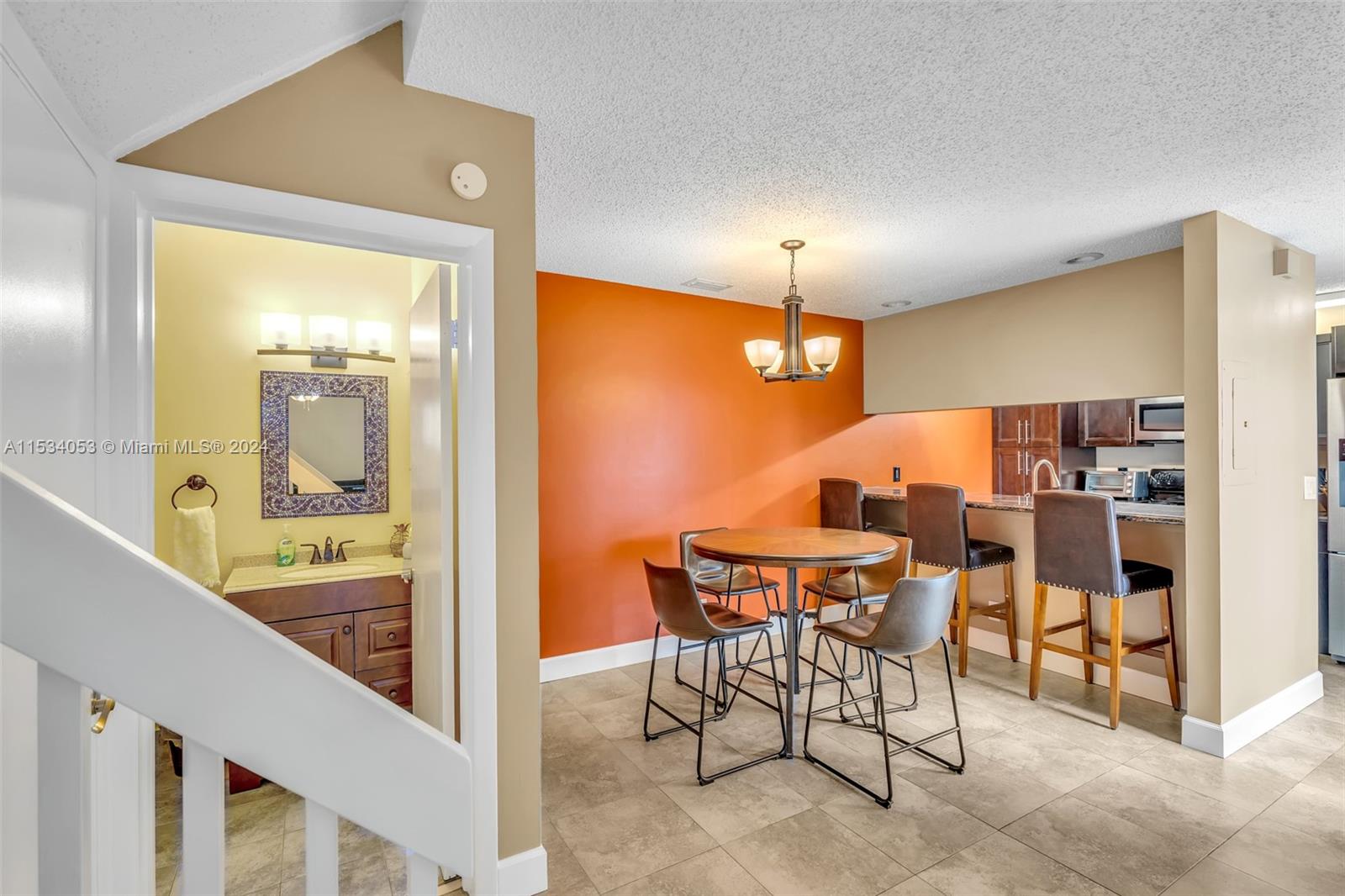 Laundry room and half-bath