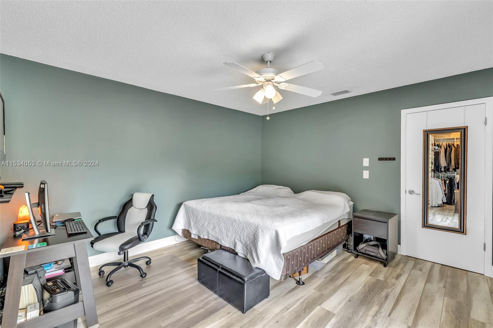 Primary bedroom w/custom closet