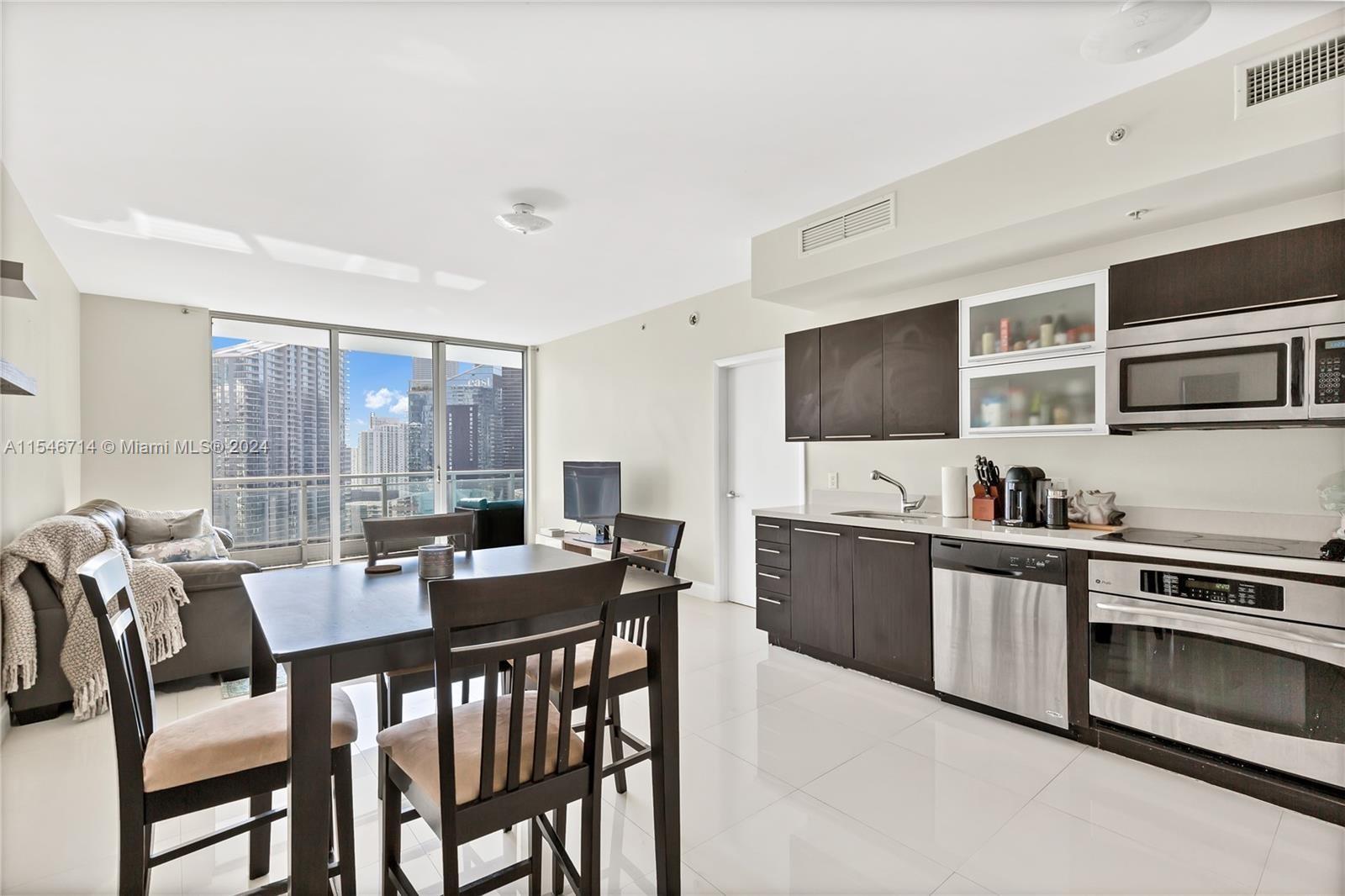 90 SW 3rd St 3303, Miami, Florida 33130, 2 Bedrooms Bedrooms, ,2 BathroomsBathrooms,Residentiallease,For Rent,90 SW 3rd St 3303,A11546714