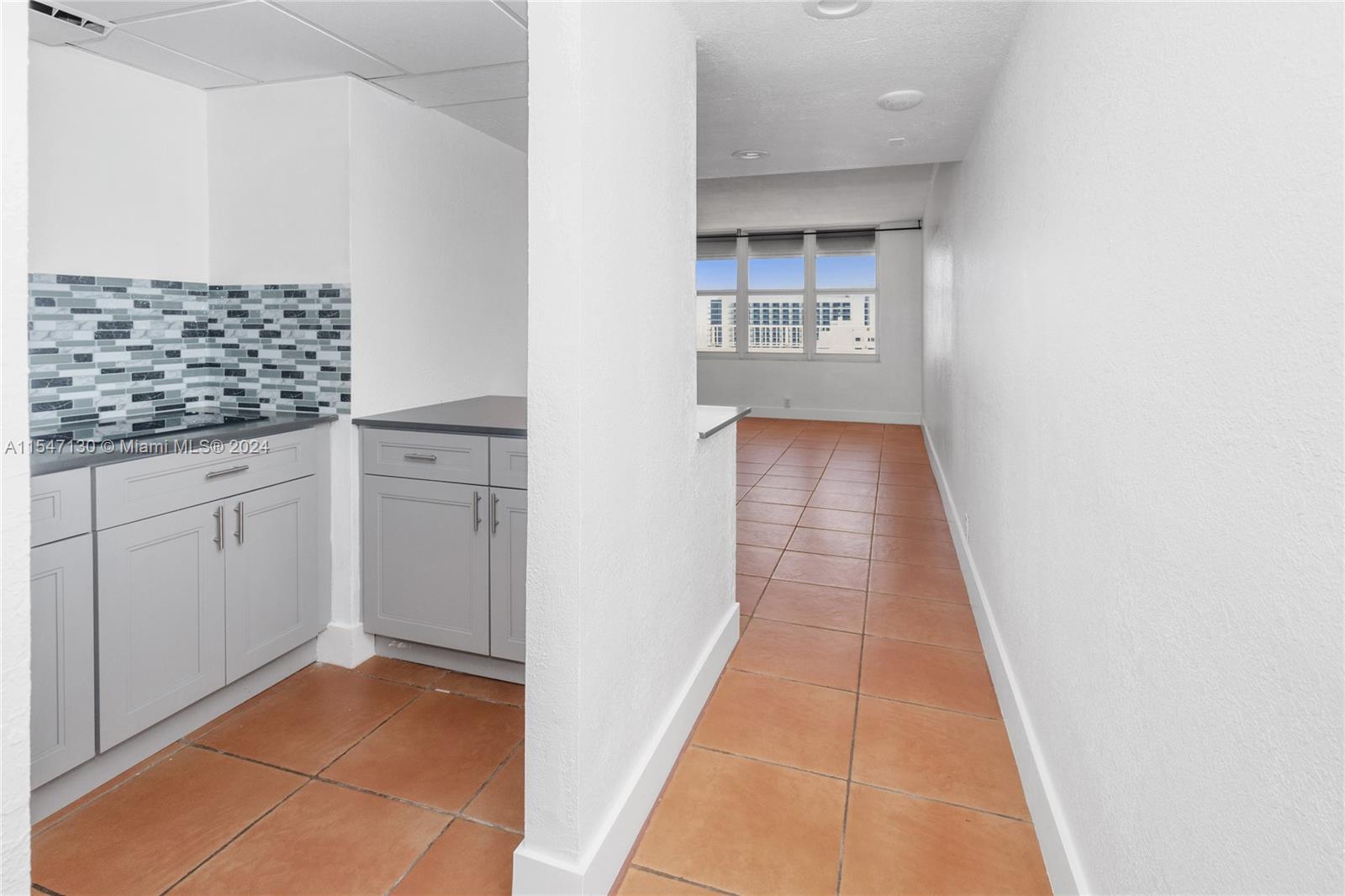 View from front door entry