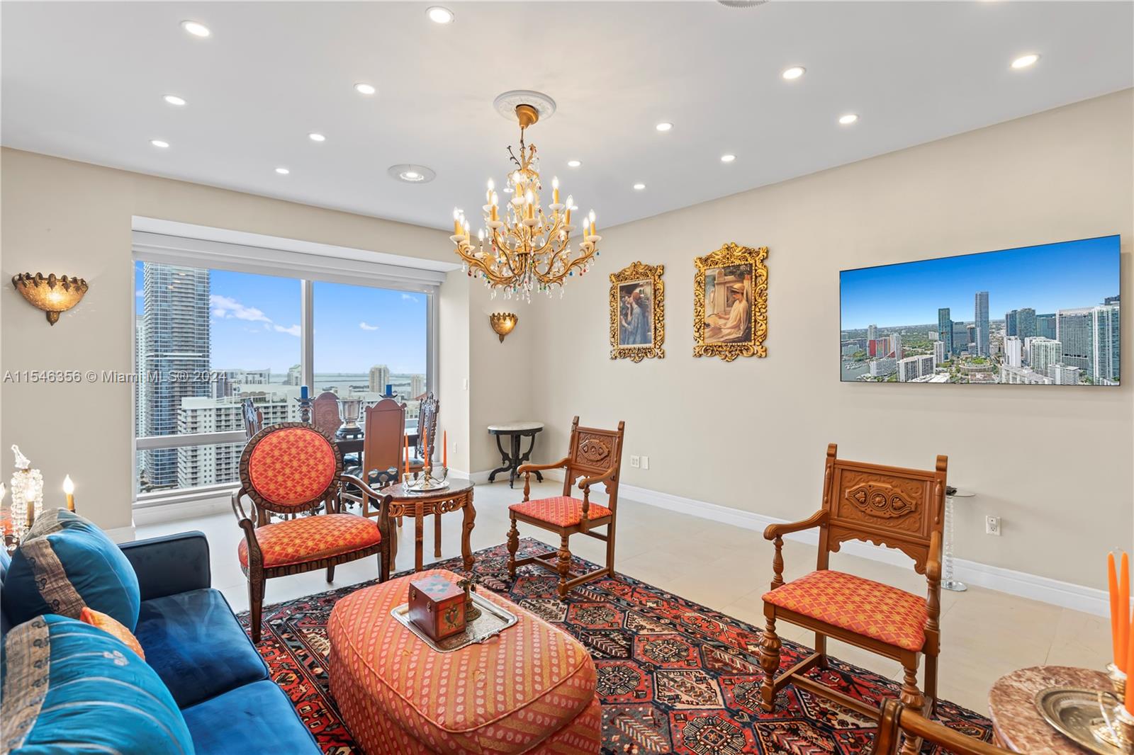 1425 Brickell Ave 44D, Miami, Florida 33131, 1 Bedroom Bedrooms, ,2 BathroomsBathrooms,Residentiallease,For Rent,1425 Brickell Ave 44D,A11546356