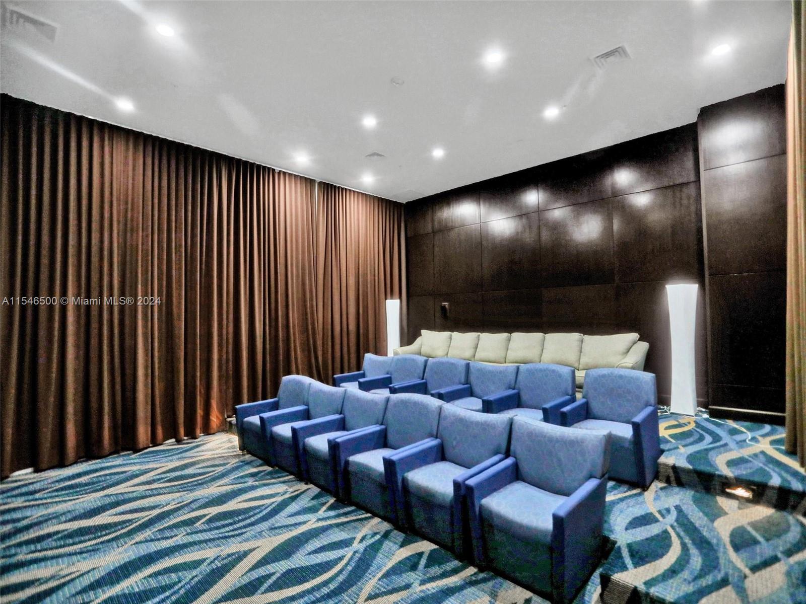 Cinema theater room