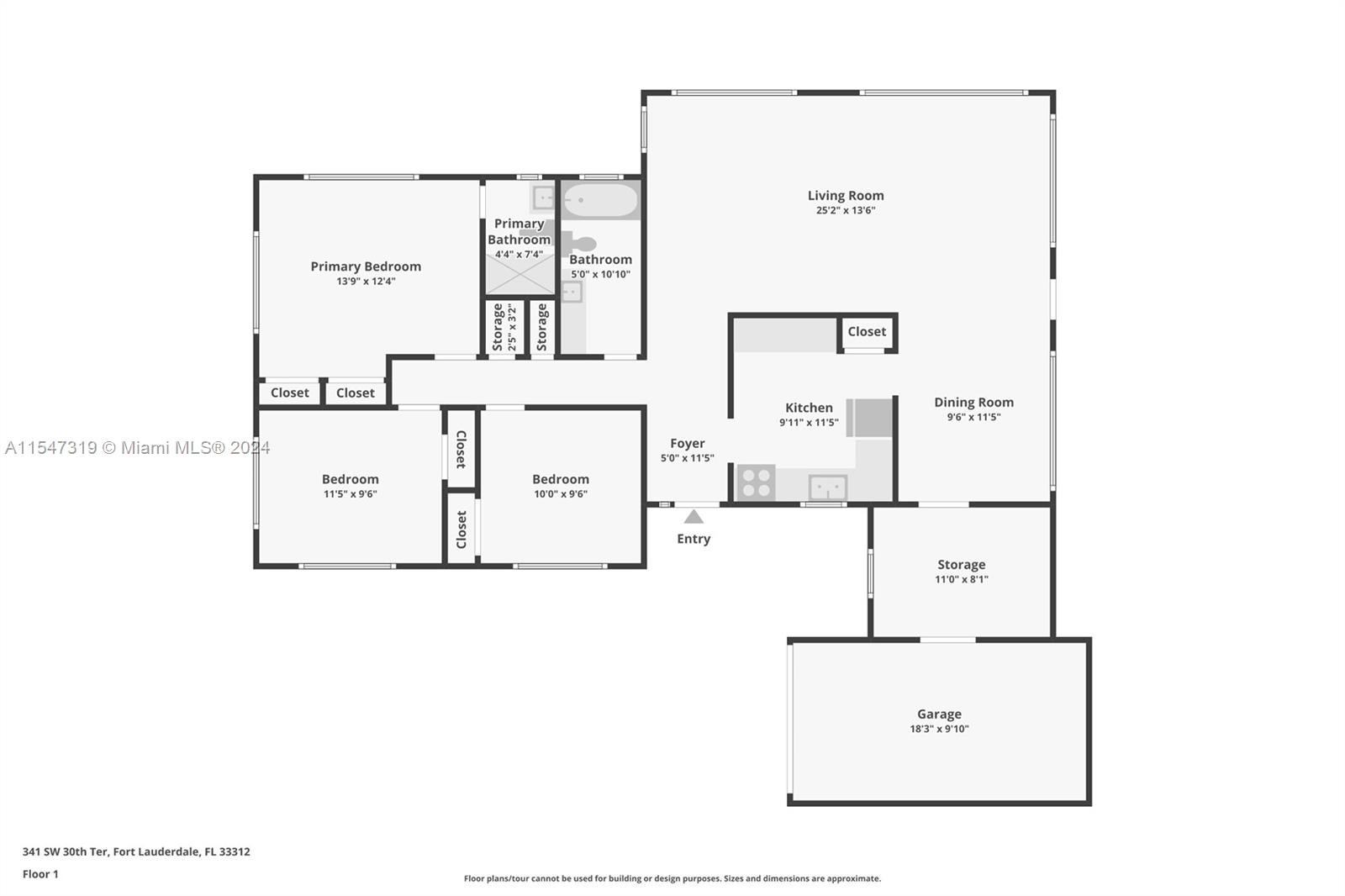 341 30th Ter, Fort Lauderdale, FL, 33312 United States, 3 Bedrooms Bedrooms, ,2 BathroomsBathrooms,Residential,For Sale,30th Ter,A11547319