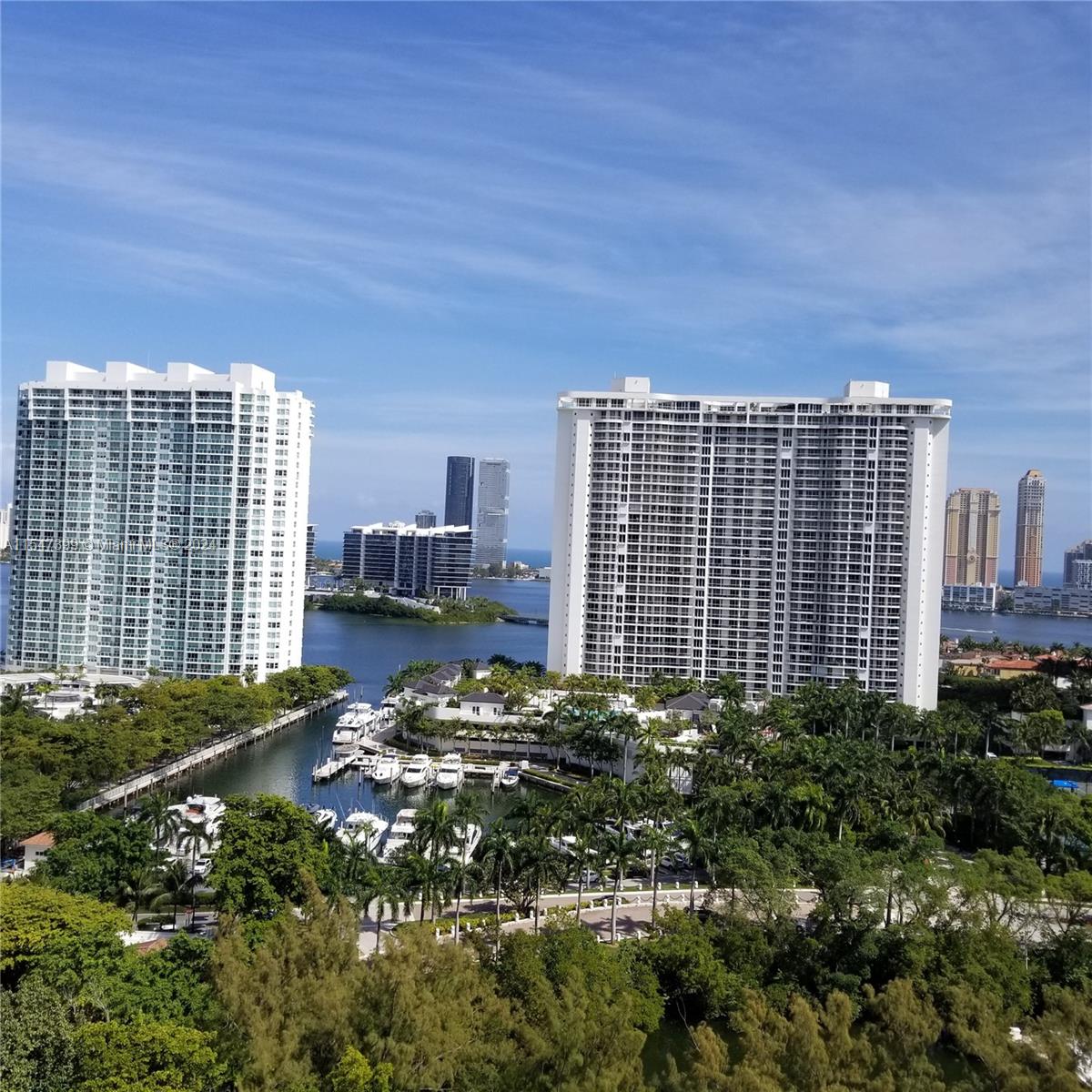 East view from next door condo (before construction began on bldg)