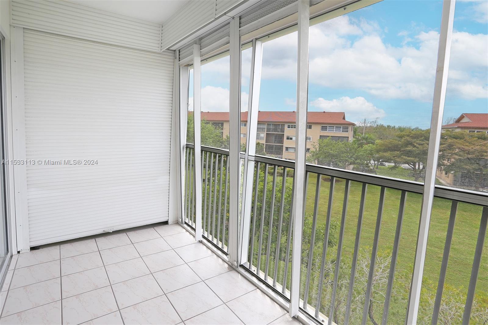 Tranquil Evenings on Enclosed Balcony