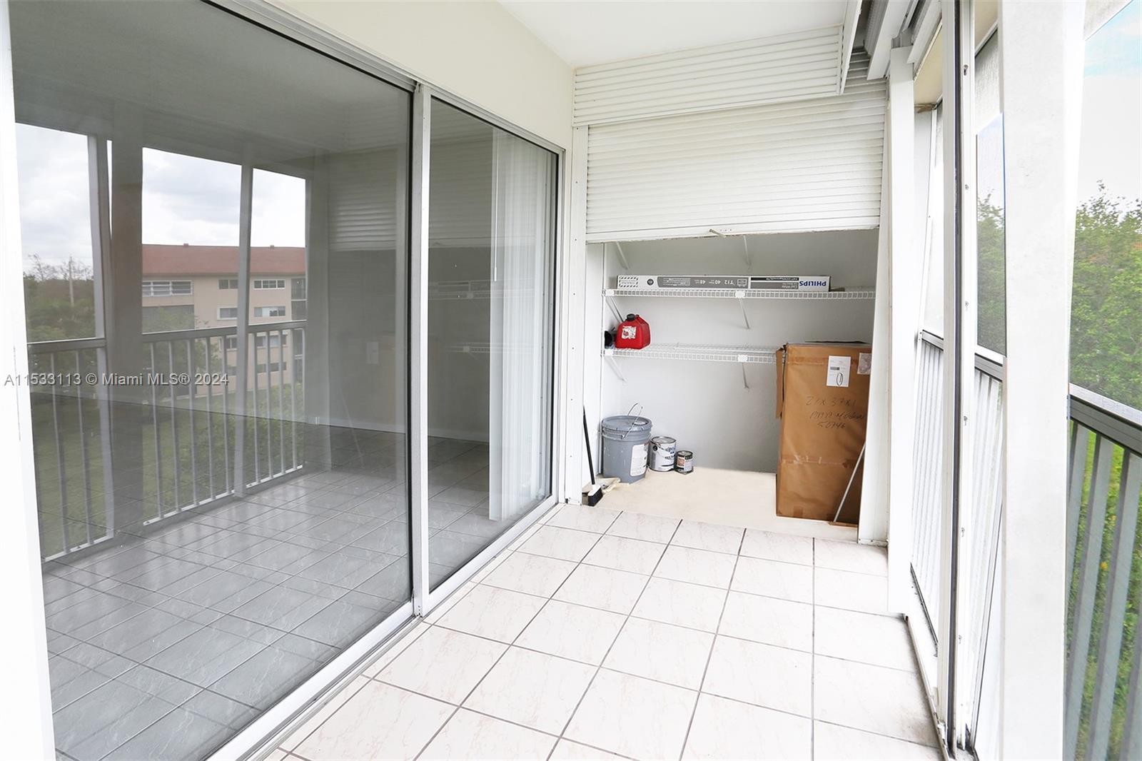 Extra Storage Shed on Balcony/Patio