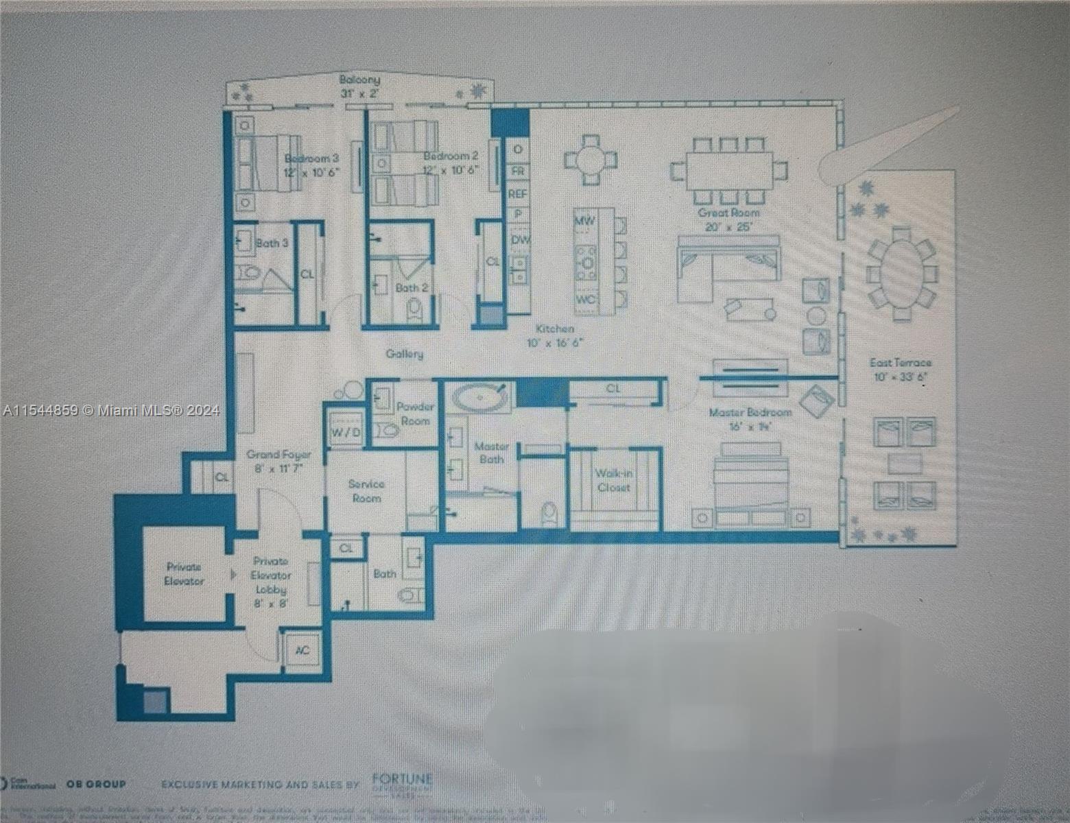 700 NE 26th Ter 801, Miami, Florida 33137, 3 Bedrooms Bedrooms, ,4 BathroomsBathrooms,Residentiallease,For Rent,700 NE 26th Ter 801,A11544859