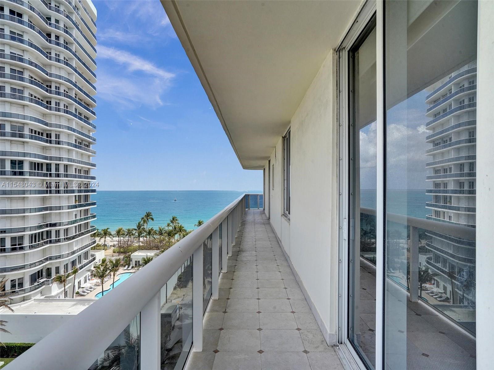 9595 Collins Ave N8-H, Surfside, Florida 33154, 2 Bedrooms Bedrooms, ,2 BathroomsBathrooms,Residentiallease,For Rent,9595 Collins Ave N8-H,A11548043