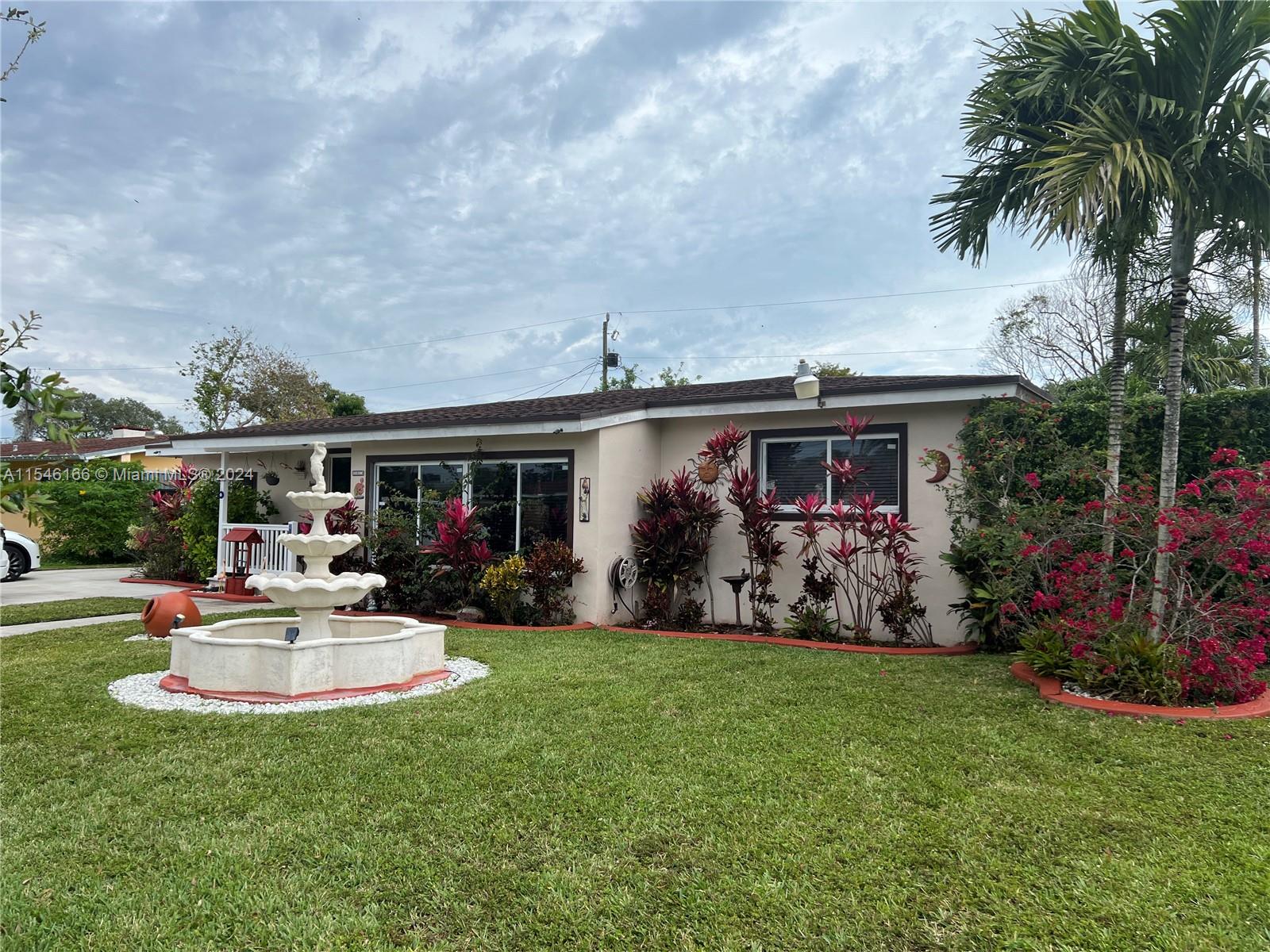 Discover your slice of paradise in the heart of Cutler Bay! This beautiful 3-bedroom, 2-bathroom home exudes charm and functionality, offering the perfect blend of comfort and convenience. Nestled in a well-kept neighborhood, this gem is just a stone's throw away from the Turnpike, making commuting a breeze. As you step onto the property, you're greeted by a sprawling front yard with ample parking, ideal for accommodating guests or storing your RV. The expansive backyard, offering endless possibilities for entertainment. With room for a pool. Additional features include a recently replaced HVAC system and roof, ensuring worry-free living for years to come. Plus, a convenient outdoor shed provides extra storage space for tools and equipment. NO HOA