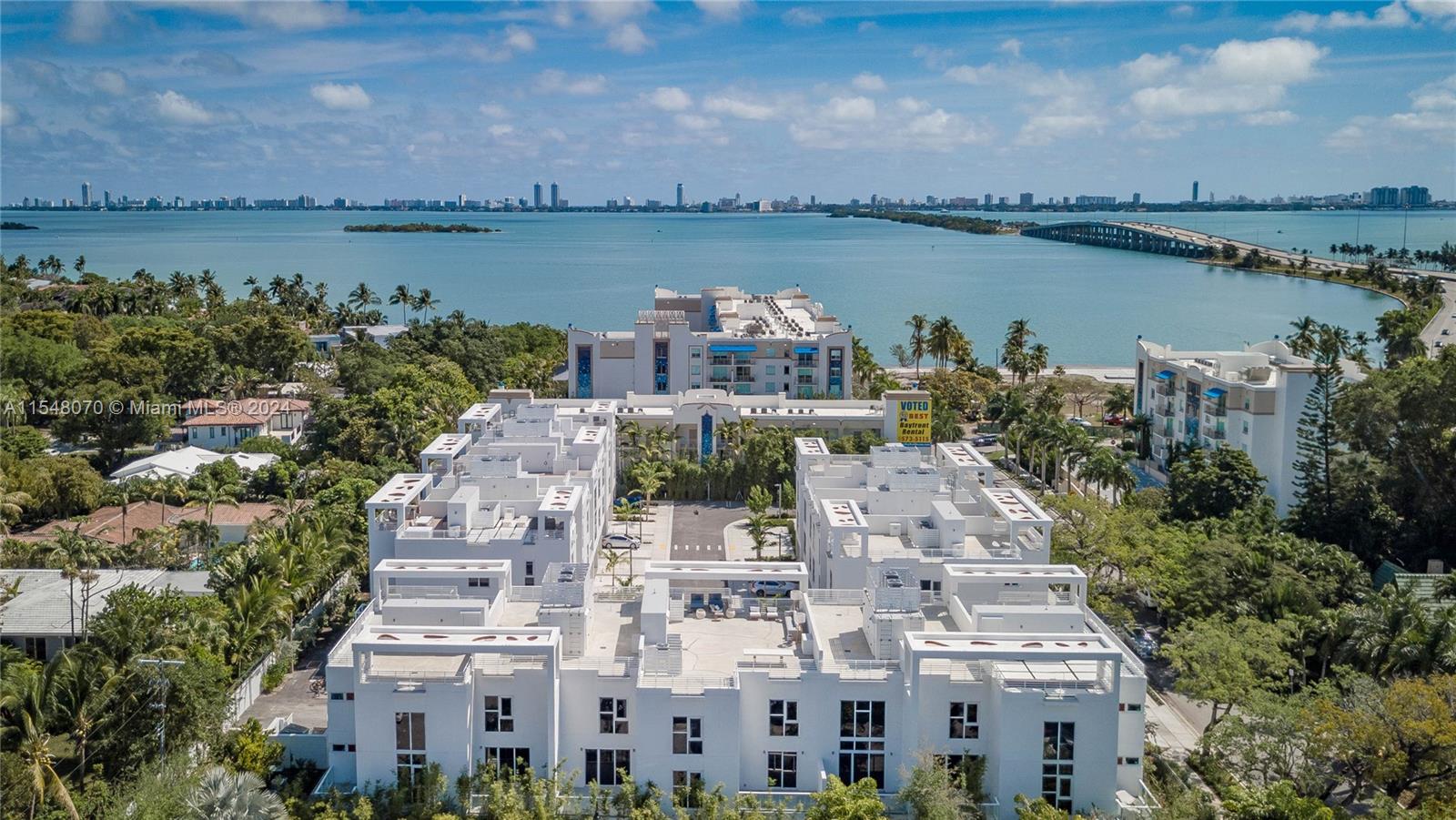 Be among the lucky few who can call the One Bay Boutique Townhome Neighborhood in the Miami Design District home. This is one of a kind pied-a-terre in the Design District with only 38 homes within the entire gated enclave. At One Bay, the residents pull their car right up to their own private front door. For those of you who do not relish the ideas of traversing busy lobbies, enduring crowded elevators or going up and down multiple floors of parking garages, One Bay Design District Townhomes is pure heaven!