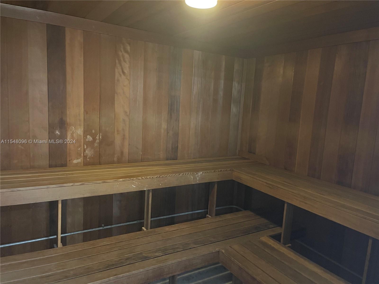 His and hers Sauna