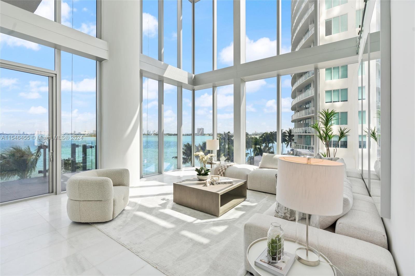 Discover the luxury living at Missoni Baia Residences, in the heart of Miami. This exclusive waterfront property offers a 6-bedroom, 6.5-bathroom, 2-story townhome with breathtaking views of Biscayne Bay. As you step into the foyer, you'll be greeted by stunning marble Calacatta flooring leading to an open floor plan, perfect for entertaining guests. Enjoy the convenience of a private elevator and top-of-the-line appliances in the kitchen. The townhome also features a maid's quarters and laundry for added comfort. Missoni Baia offers various curated amenities designed by fashion brand designers to enhance your lifestyle. Indulge in the spa, lounge by the pool, or play a game of tennis on the court. The nearby Miami Design District offers art, culture, shopping, & dining experiences.