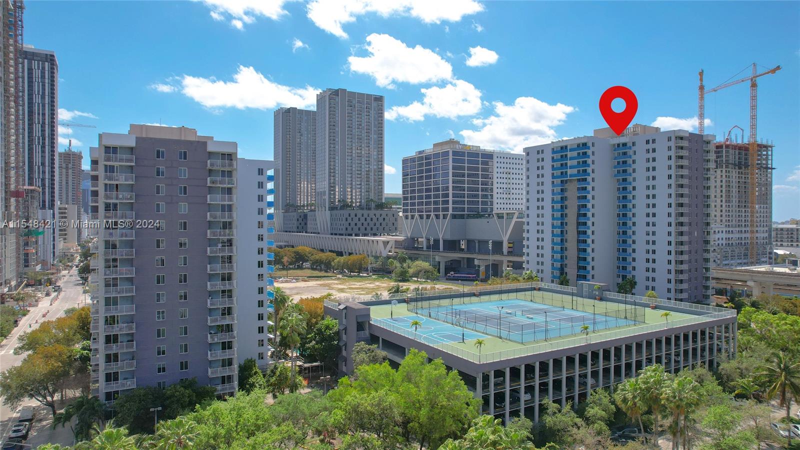 850 N Miami Ave W-1603, Miami, FL 33136, 2 Bedrooms Bedrooms, ,2 BathroomsBathrooms,Residential,For Sale,Miami Ave,A11548421