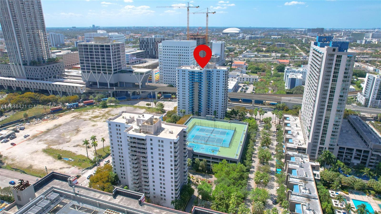 850 N Miami Ave W-1603, Miami, FL 33136, 2 Bedrooms Bedrooms, ,2 BathroomsBathrooms,Residential,For Sale,Miami Ave,A11548421