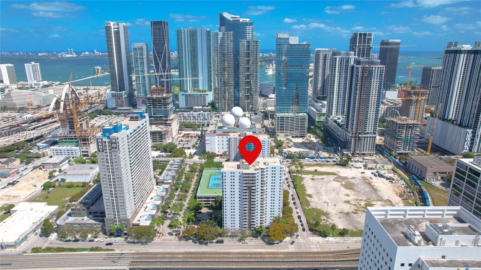 850 N Miami Ave W-1603, Miami, FL 33136, 2 Bedrooms Bedrooms, ,2 BathroomsBathrooms,Residential,For Sale,Miami Ave,A11548421