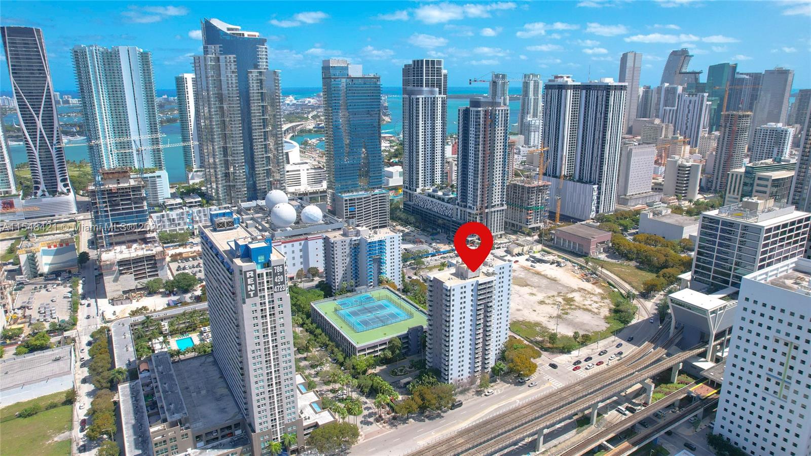 850 N Miami Ave W-1603, Miami, FL 33136, 2 Bedrooms Bedrooms, ,2 BathroomsBathrooms,Residential,For Sale,Miami Ave,A11548421