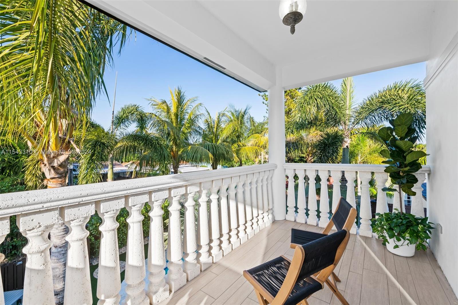 2nd Floor Balcony from Master Bedroom