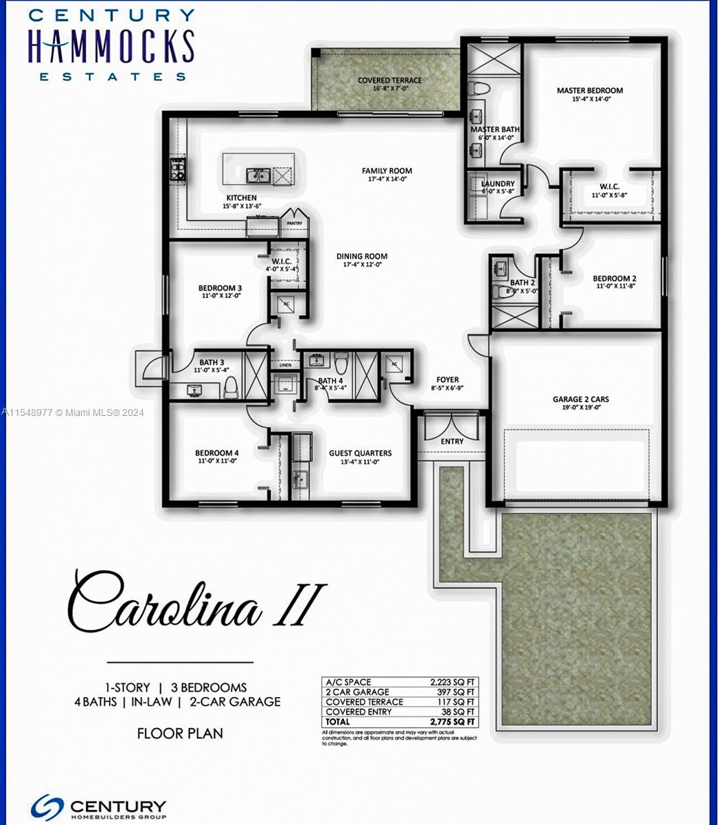 15604 SW 158th Ter, Miami, Florida 33187, 4 Bedrooms Bedrooms, ,4 BathroomsBathrooms,Residential,For Sale,15604 SW 158th Ter,A11548977