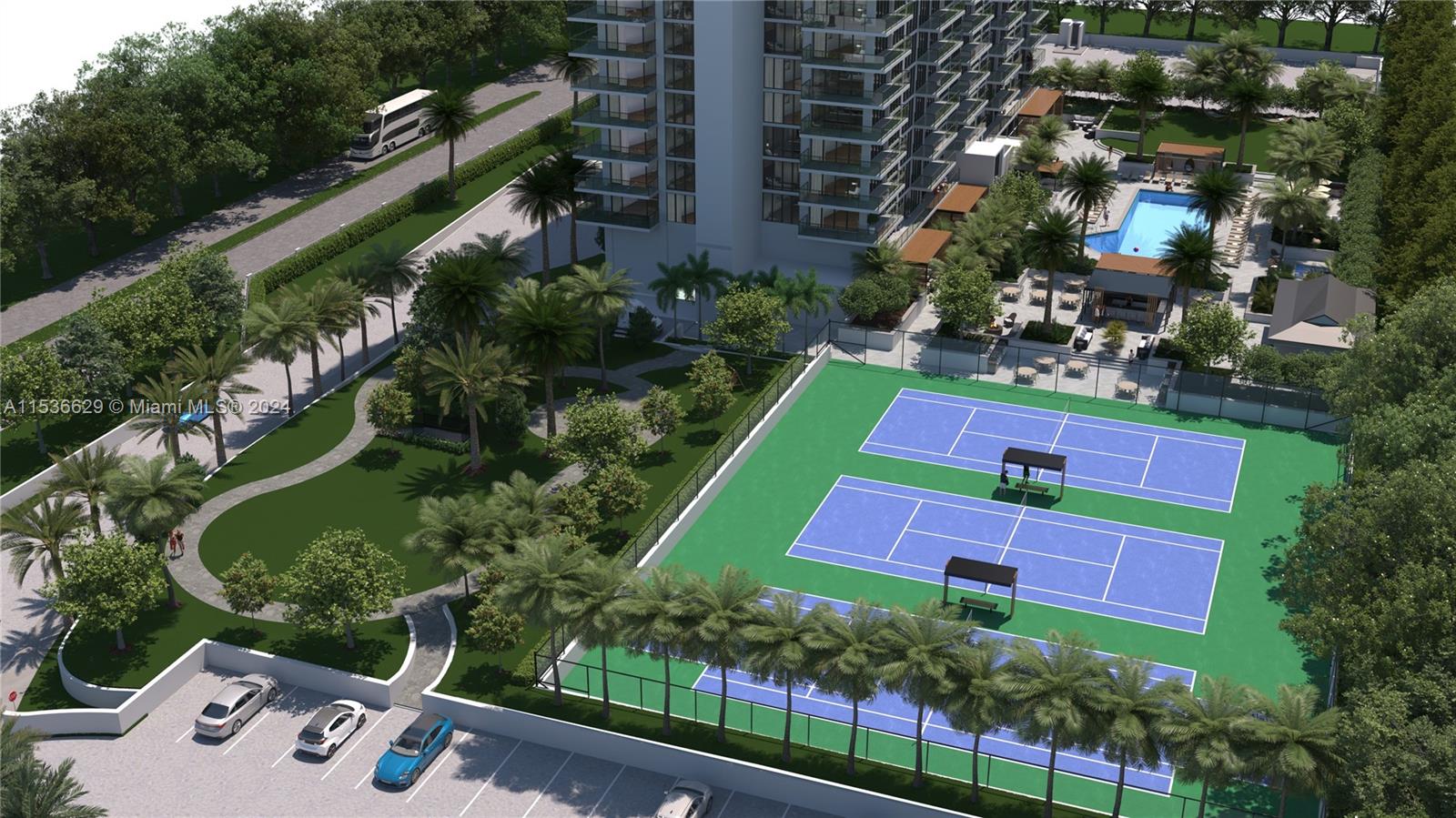 Rendering of NEW amenities deck