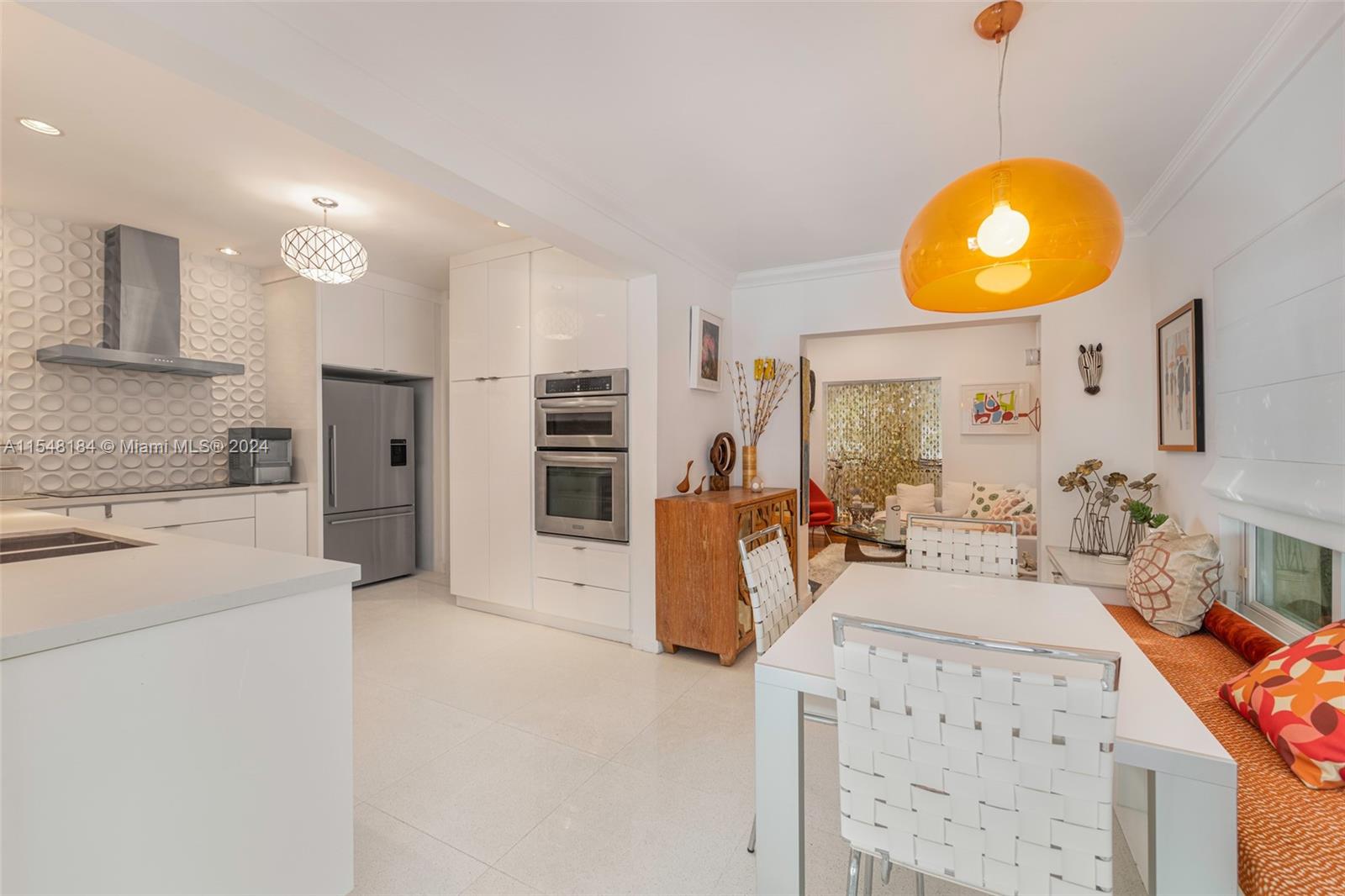 Updated kitchen with Caesarstone countertop.