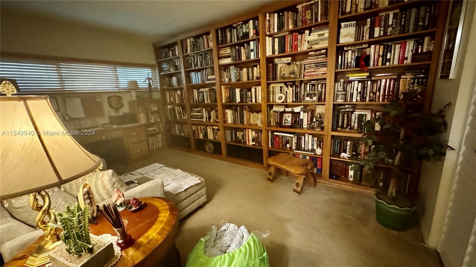 second bedroom is currently used as a reading room