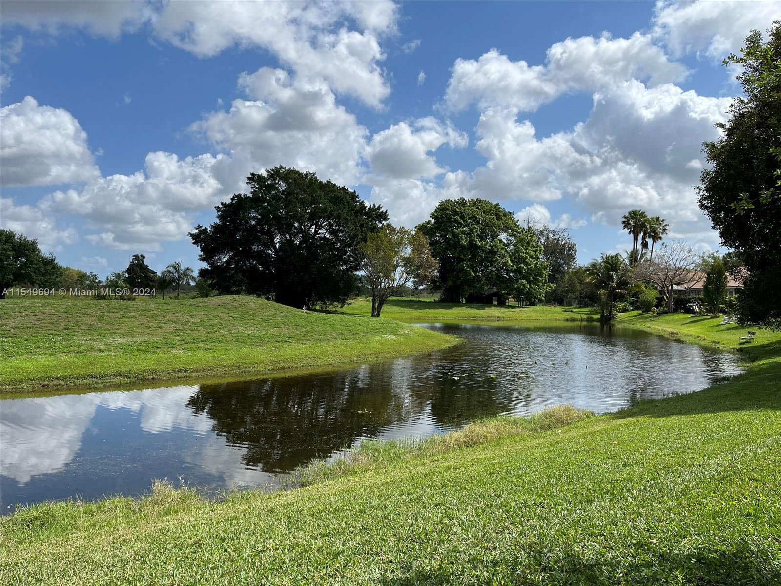 Serene water view